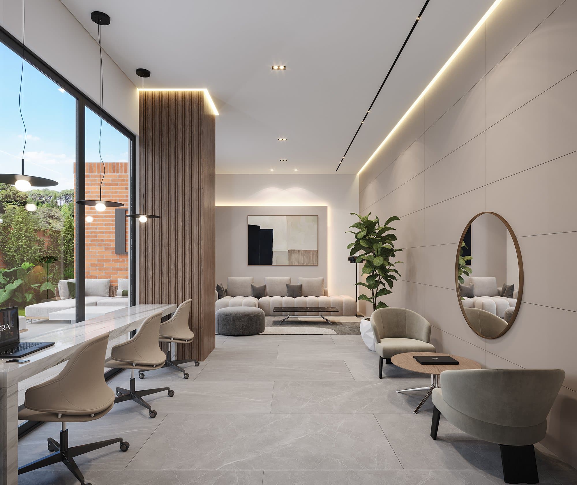 Business Center interior