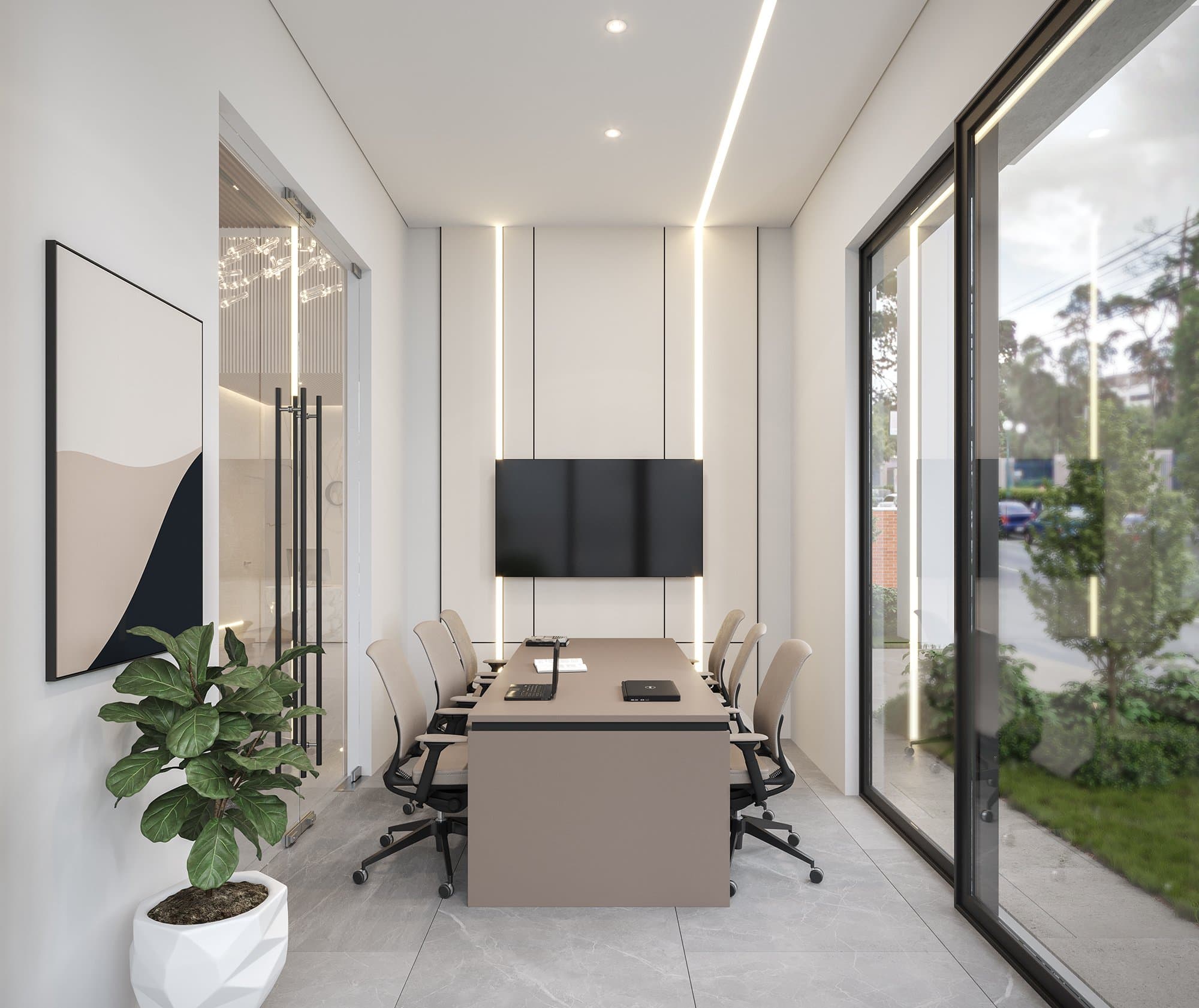 Sala de reuniones del lobby